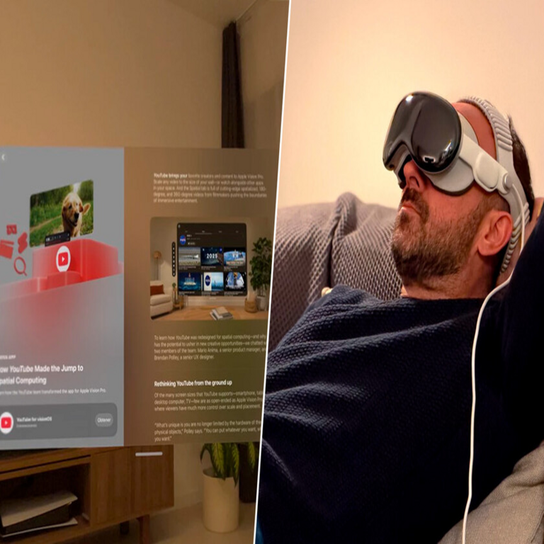 La integración de YouTube en visionOS confirma que el Apple Vision Pro permanece activo y relevante.