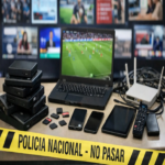 La Policía Nacional desmantela en España una operación de IPTV pirata en 2026, infligiendo un nuevo revés a estas actividades ilícitas.