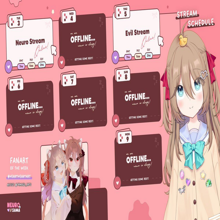 Neuro-sama, la inteligencia artificial, domina Twitch al lograr 162.000 suscriptores y un récord histórico en el Hype Train.