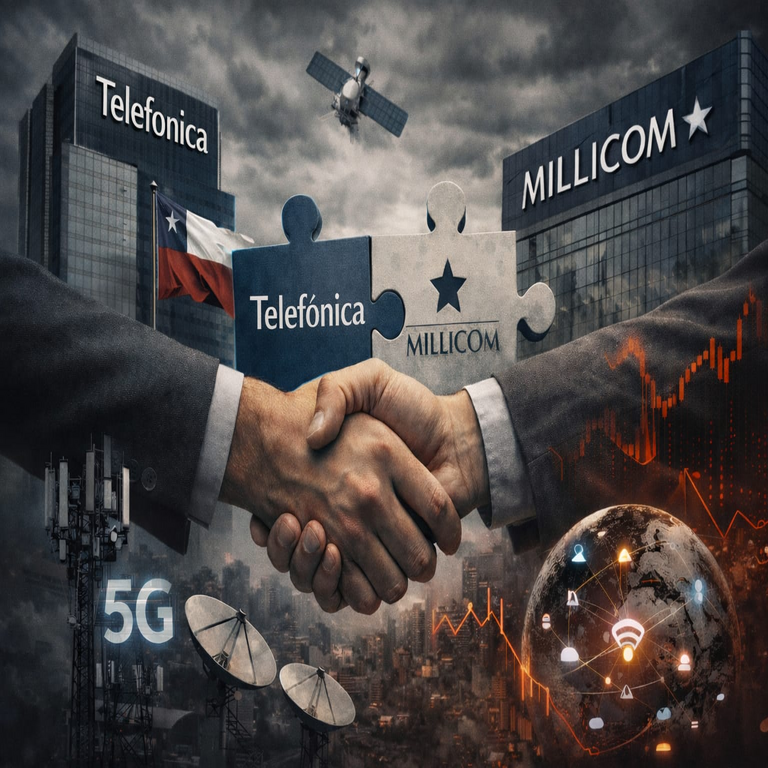 Millicom ingresa y Telefónica se retira: ¿cuáles son las implicaciones en el sector de telecomunicaciones de Chile?