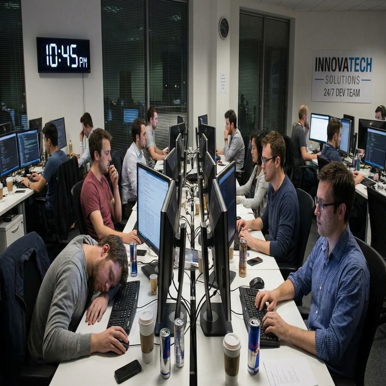 “Adictos al trabajo”: La controvertida demanda de las empresas tecnológicas que establecen jornadas laborales de 72 horas semanales.