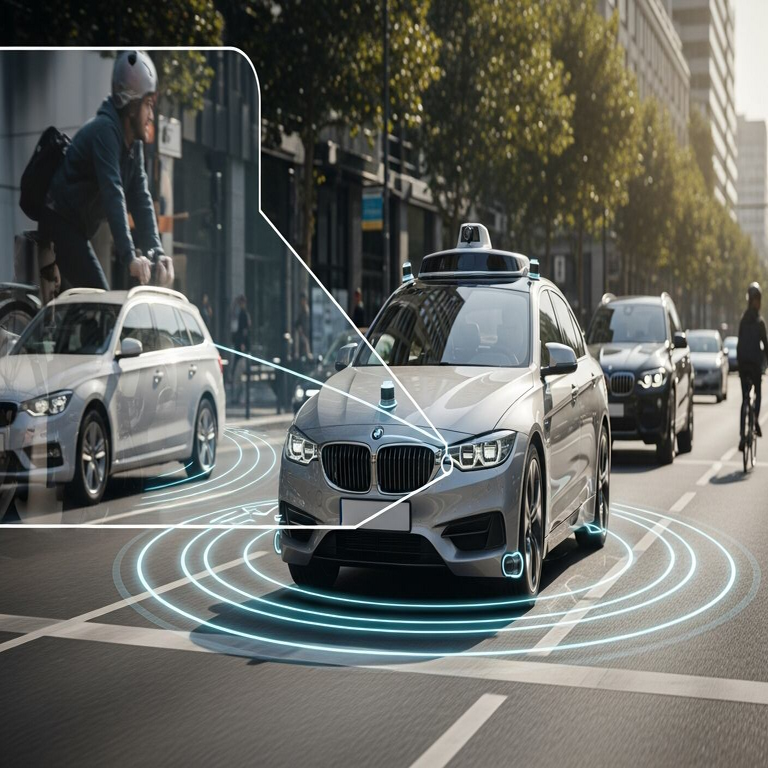 HoloRadar: la tecnología pionera que habilita a los vehículos autónomos a identificar personas y objetos ocultos detrás de paredes.