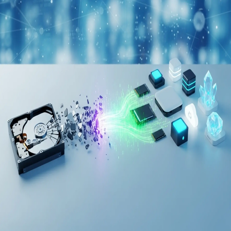 El ocaso de los discos duros mecánicos: estrategias para el almacenamiento de datos en 2026