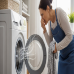 Métodos para prevenir los olores desagradables en el interior de la lavadora.
