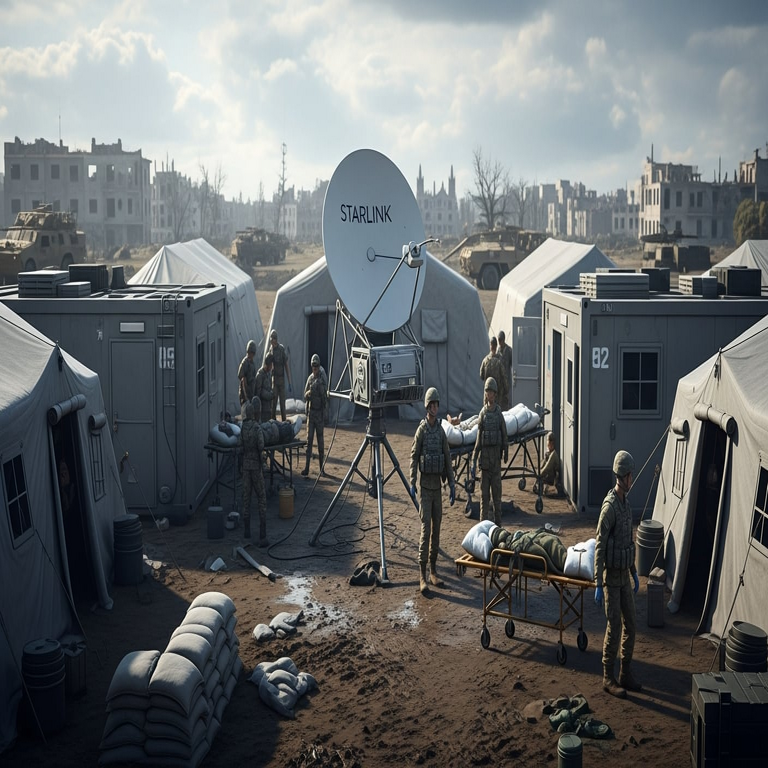 La transformación de la conectividad satelital a internet mediante Starlink de Elon Musk en contextos de crisis La transformación de la conectividad satelital a internet mediante Starlink de Elon Musk en contextos de crisis