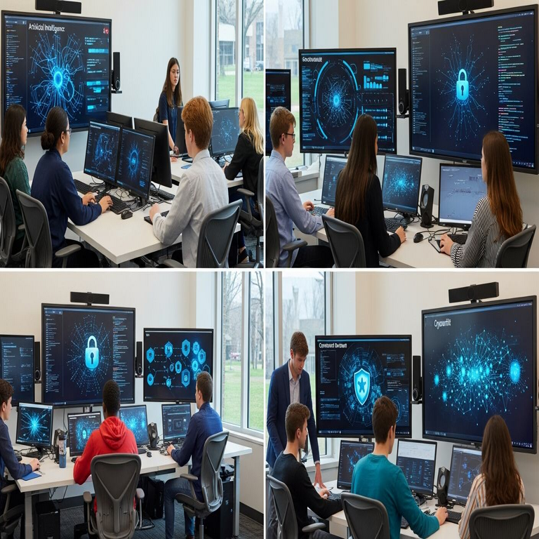 Establecen un centro de inteligencia artificial en Colombia para capacitar a expertos en ciberseguridad, arquitectos de IA y otros profesionales especializados.