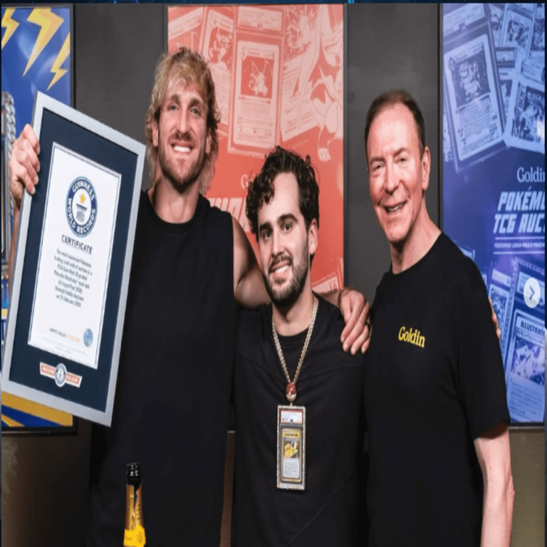 El récord Guinness de Logan Paul con la carta de Pikachu reaviva la controversia sobre la tokenización.