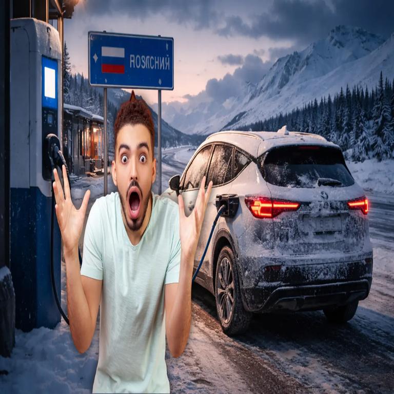 Logran completar un trayecto en vehículo eléctrico desde Alemania hasta China: al arribar a Rusia, las complicaciones se intensificaron.