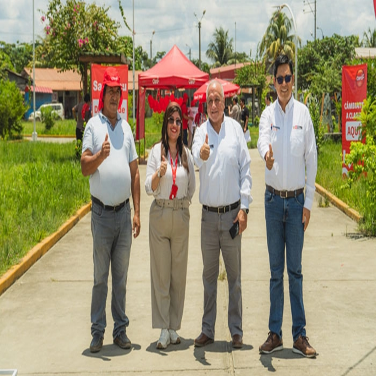 Claro Perú implementa la red 4G en Sarayacu, Madre de Dios, en cumplimiento del canon por cobertura.