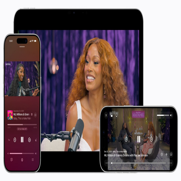 Explora la innovadora experiencia de videopodcast en Apple Podcasts: mayor control y calidad superior para los oyentes