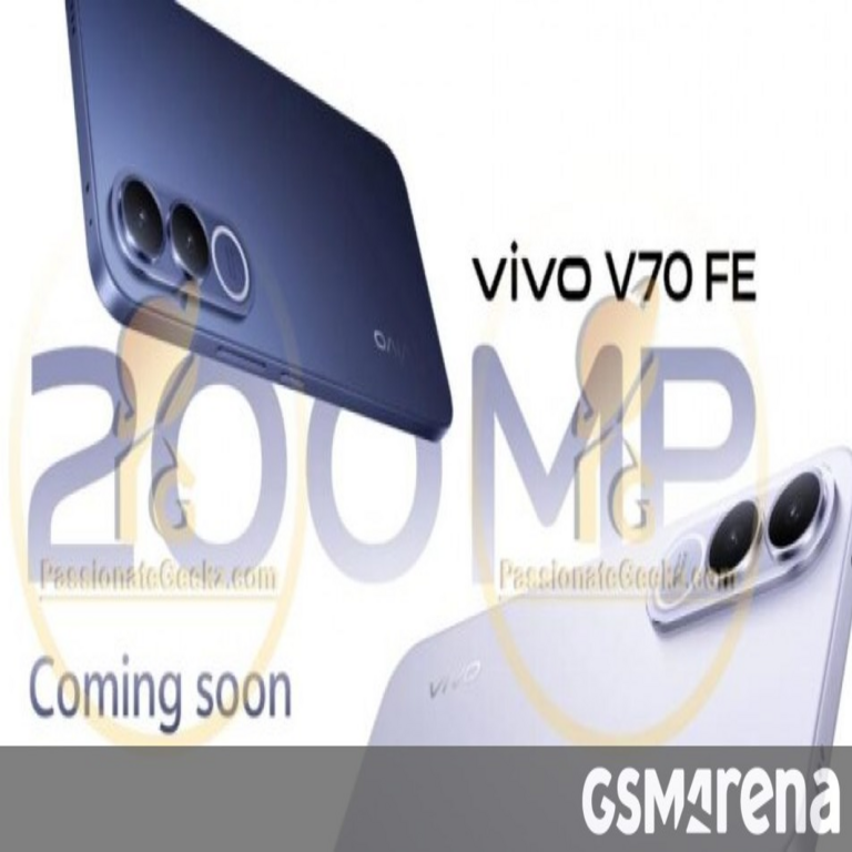 Diseño y especificaciones del Vivo V70 FE filtrados, se rumorea que incluye una cámara trasera de 200 MP. Diseño y especificaciones del Vivo V70 FE filtrados, se rumorea que incluye una cámara trasera de 200 MP.