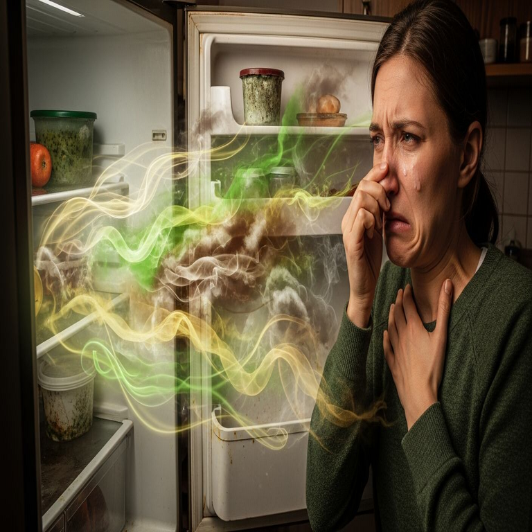 Guía para la limpieza del refrigerador y la prevención de olores desagradables en su interior.