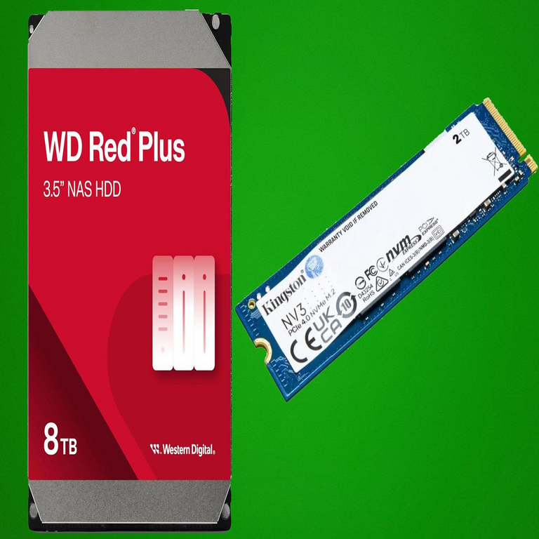 Realiza respaldos confiables mediante estas unidades SSD y HDD disponibles en oferta.