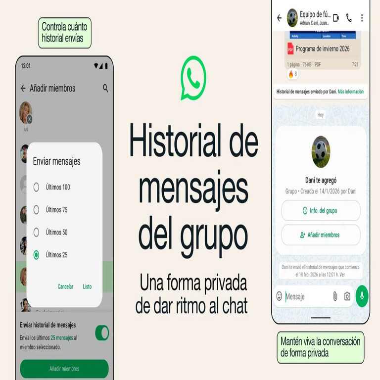 WhatsApp: cómo acceder a los mensajes históricos al incorporarte recientemente a un grupo de chat