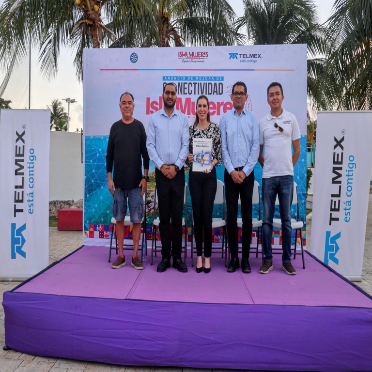 La conectividad de Isla Mujeres se potenciará mediante la modernización de la red de fibra óptica impulsada por Telmex. La conectividad de Isla Mujeres se potenciará mediante la modernización de la red de fibra óptica impulsada por Telmex.