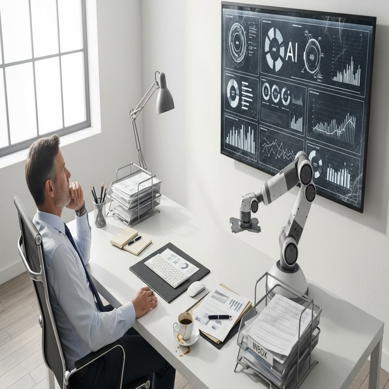 Investigación demuestra que los directores ejecutivos observan un impacto limitado de la inteligencia artificial en sus operaciones corporativas.