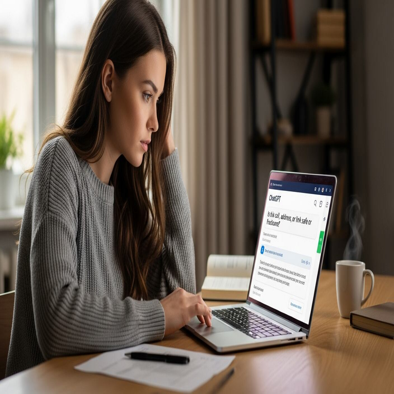 De qué forma puedes determinar con ChatGPT si una llamada, una dirección o un enlace resultan seguros o fraudulentos De qué forma puedes determinar con ChatGPT si una llamada, una dirección o un enlace resultan seguros o fraudulentos