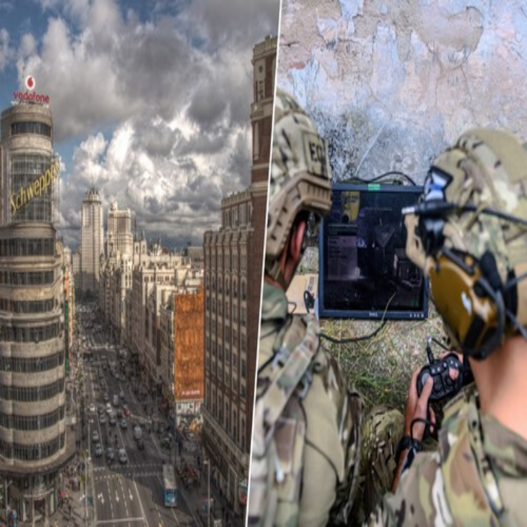 Tras la retención de sus armamentos por parte de España, se ha iniciado la segunda fase: la construcción de un “Silicon Valley militar” en el núcleo de Madrid.