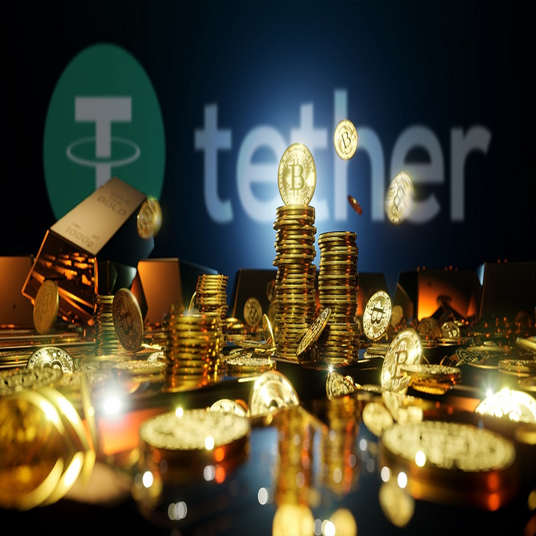 En un período de seis meses, se desplazaron 100 toneladas de oro tokenizado por Tether.