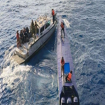 Autoridades mexicanas incautan un submarino narco con cuatro toneladas de cocaína.