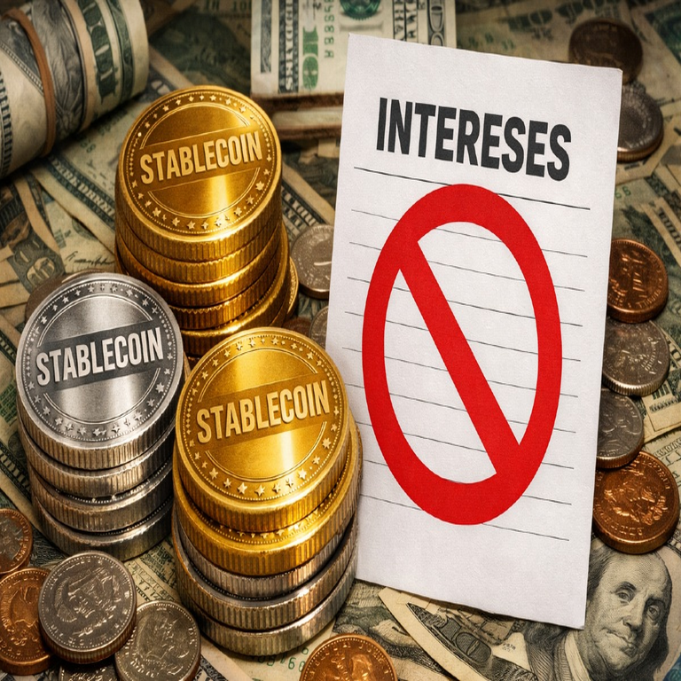 El pago de intereses a stablecoins inactivas se considera prácticamente inviable.