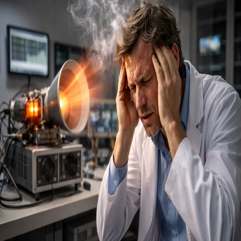 Investigador europeo presenta síntomas neurológicos tras exponer su cerebro a su propio dispositivo de microondas durante pruebas experimentales. Investigador europeo presenta síntomas neurológicos tras exponer su cerebro a su propio dispositivo de microondas durante pruebas experimentales.