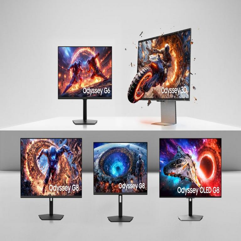 Samsung presenta el monitor Odyssey 2026 con resolución 6K, tecnología 3D sin necesidad de gafas y frecuencias de refresco de hasta 1.040 Hz.