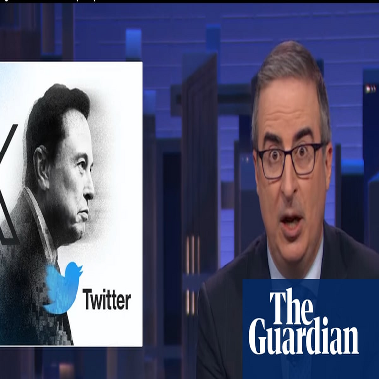 John Oliver evalúa la plataforma X de Elon Musk como ahora peor que inútil. John Oliver evalúa la plataforma X de Elon Musk como ahora peor que inútil.