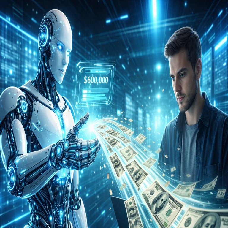 Una inteligencia artificial transfirió más de 600.000 dólares estadounidenses a un usuario tras una solicitud en X.