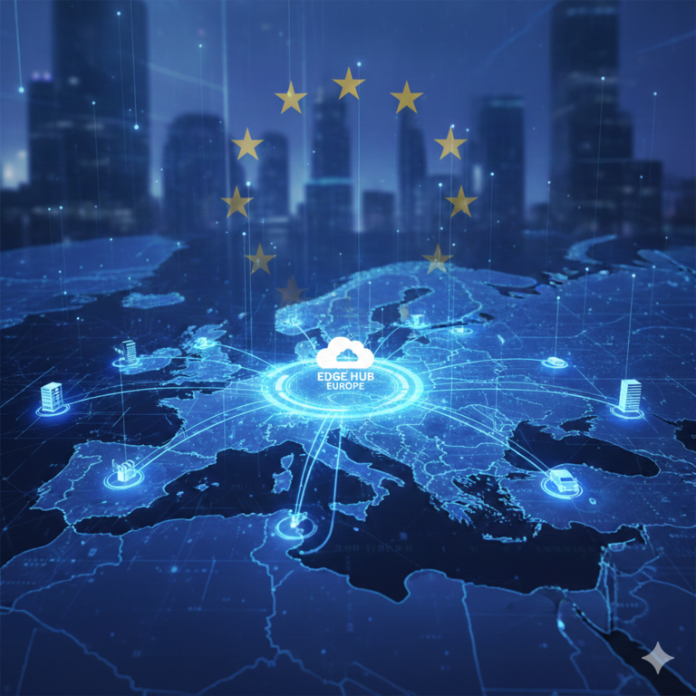 Los operadores europeos establecen una red compartida de computación en el borde para promover la soberanía digital. Los operadores europeos establecen una red compartida de computación en el borde para promover la soberanía digital.