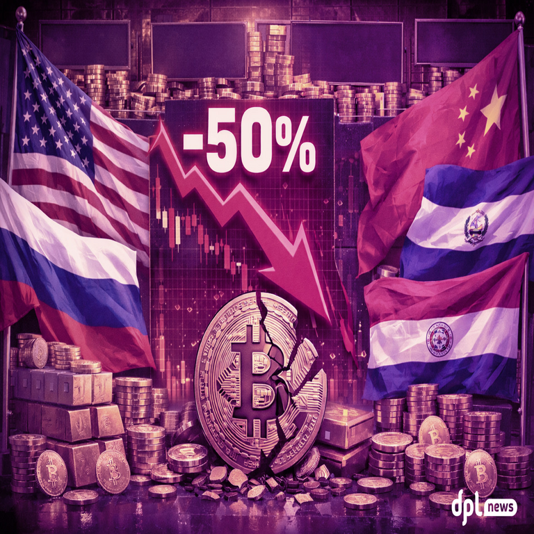 Las repercusiones del declive de Bitcoin en naciones, tesorerías empresariales y el sector de la minería criptográfica