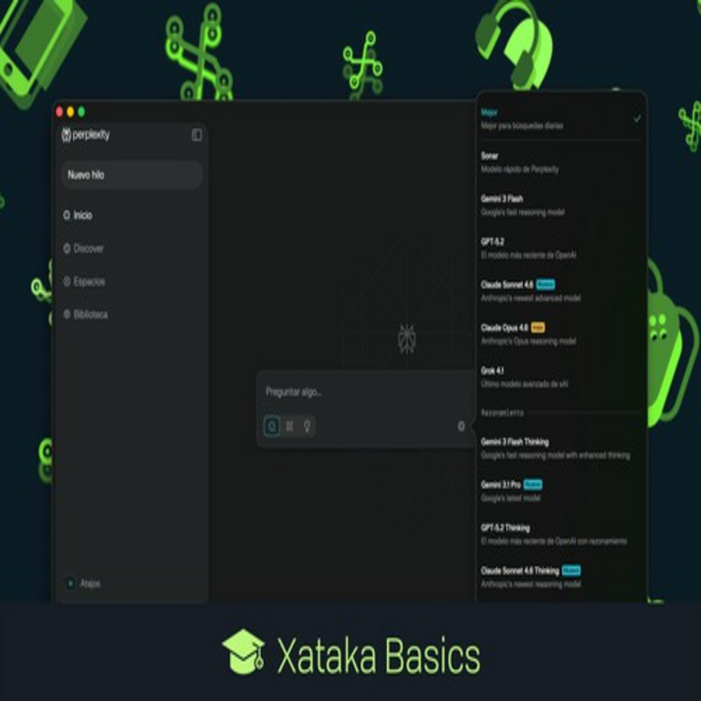 Guía para seleccionar la inteligencia artificial en Perplexity: elige el modelo adecuado entre Claude, GPT, Gemini, Kimi, Grok o Sonar.