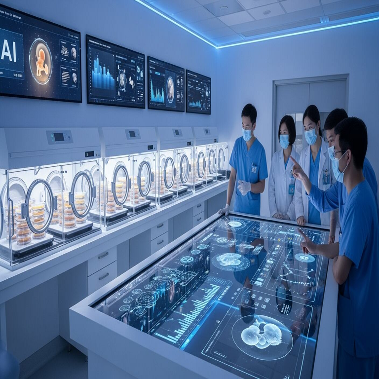 Gracias a la inteligencia artificial, en la actualidad es factible conseguir embarazos que previamente eran inalcanzables mediante la detección de embriones viables. Gracias a la inteligencia artificial, en la actualidad es factible conseguir embarazos que previamente eran inalcanzables mediante la detección de embriones viables.