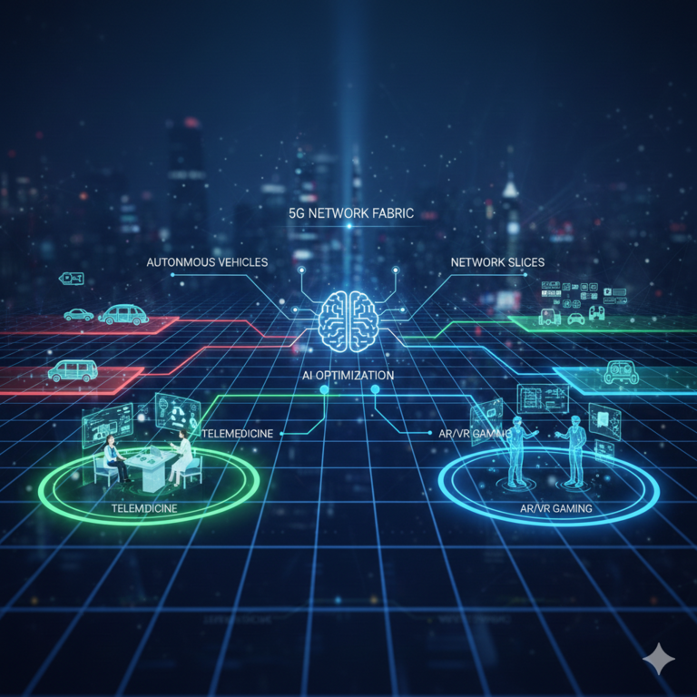 Nokia y AWS avanzan en la segmentación de redes mediante inteligencia artificial agéntica en entornos 5G.