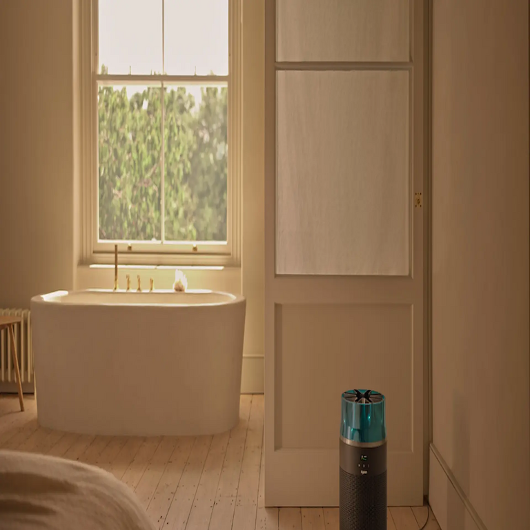 Dyson presenta el Purificador Compact HushJet: su modelo más silencioso y eficiente inaugura una nueva era en el diseño.