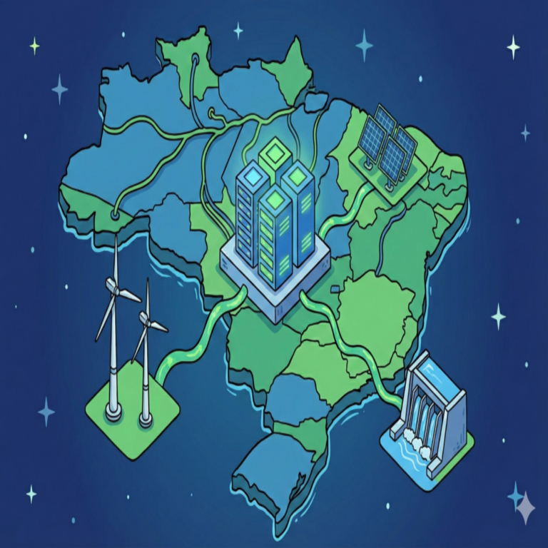 Los diputados aprueban incentivos fiscales para centros de datos en Brasil.