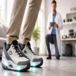 Desarrollan un calzado innovador de diseño futurista capaz de prevenir caídas en personas de edad avanzada. Desarrollan un calzado innovador de diseño futurista capaz de prevenir caídas en personas de edad avanzada.