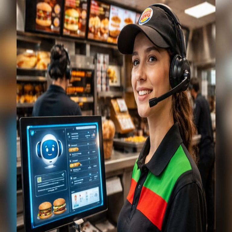 Burger King implementará inteligencia artificial para verificar si los empleados utilizan expresiones de cortesía como “por favor” y “gracias”.