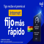 En Bolivia, Tigo recibe el galardón de Ookla por la red fija de mayor velocidad.