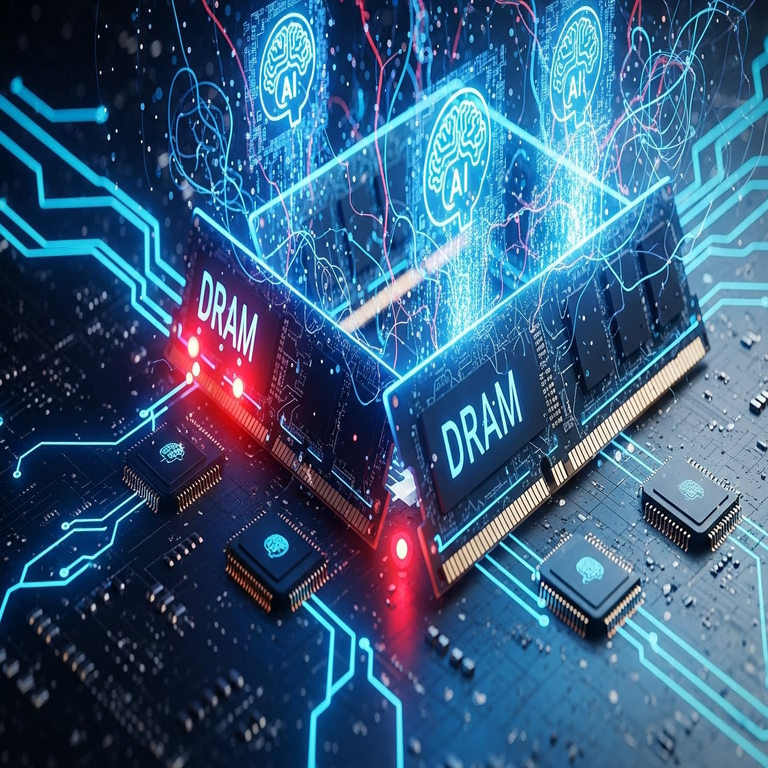 La revolución de la inteligencia artificial está colapsando el suministro global de chips de memoria.