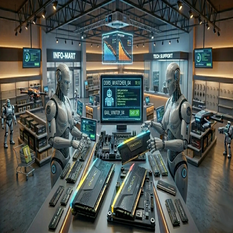 La escasez de memoria RAM se intensifica con la irrupción masiva de bots, ya que seis de cada siete solicitudes de compra provienen de ellos. La escasez de memoria RAM se intensifica con la irrupción masiva de bots, ya que seis de cada siete solicitudes de compra provienen de ellos.