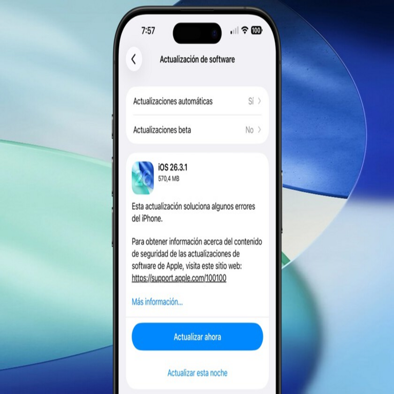 Actualiza tu iPhone: Apple ha liberado iOS 26.3.1, con actualizaciones disponibles también para iPad y Mac.