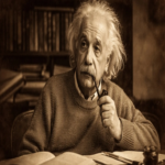 Albert Einstein no emitió la declaración “temo el día en que la tecnología supere nuestra humanidad”, aunque una película la atribuyó erróneamente a él.