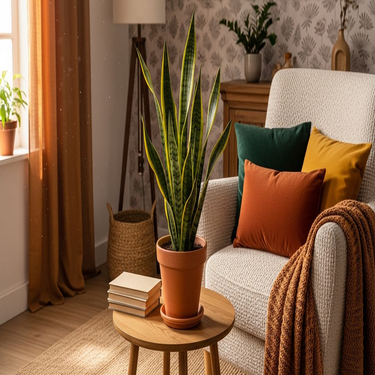 La ubicación recomendada para posicionar la planta lengua de suegra en el interior del hogar durante marzo de 2026, conforme a las indicaciones de la inteligencia artificial.