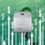 El producto de mayor precio en la Apple Store es el chip M3 Ultra con CPU de 32 núcleos y 16 TB de almacenamiento, por 18.053 euros.