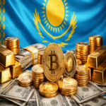 Kazajistán liquida reservas de oro y divisas para adquirir bitcoin y otras criptomonedas.