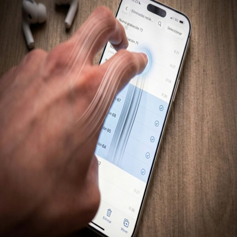 Durante años, he pulsado el botón “Seleccionar” en el iPhone por mera costumbre; un gesto discreto realiza la misma función en un tiempo menor.