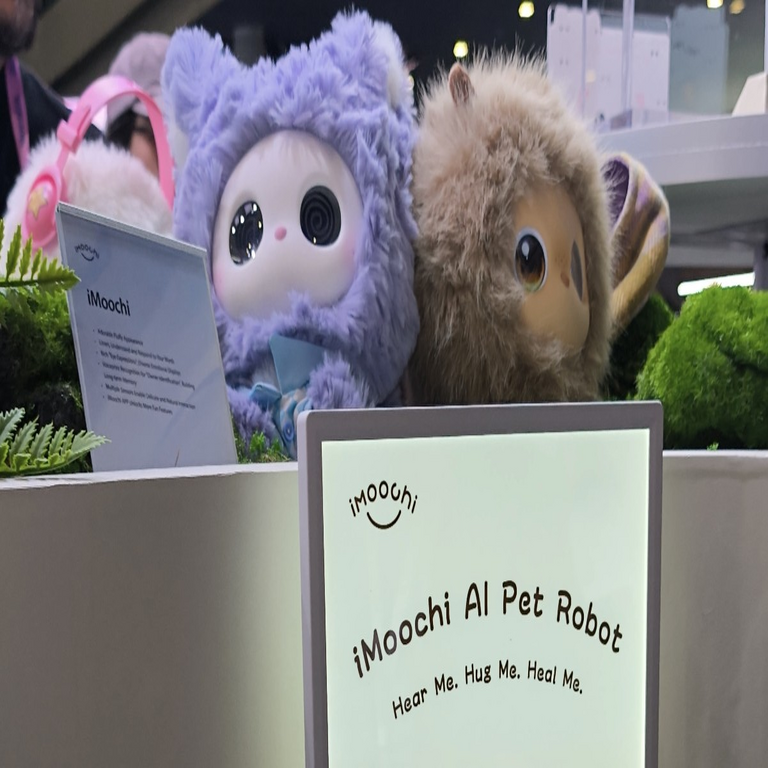 Imoochi: la mascota equipada con inteligencia artificial que genera revuelo en el WWC 2026