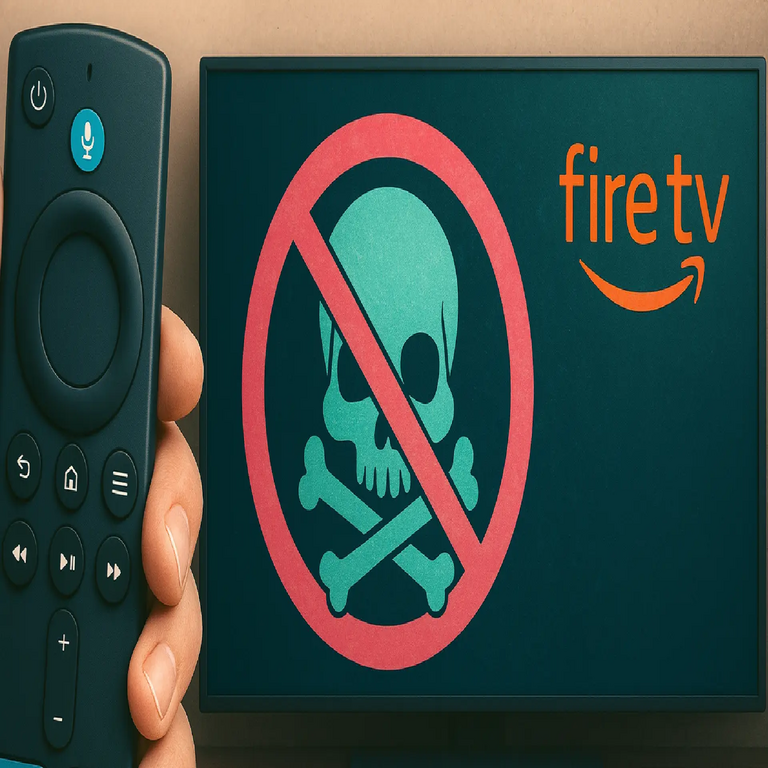 Instalación permanente de aplicaciones pirateadas y sus réplicas ilegales en dispositivos Amazon Fire TV.