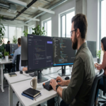 La inteligencia artificial transforma el rol de los programadores: cada vez desarrollan menos código.